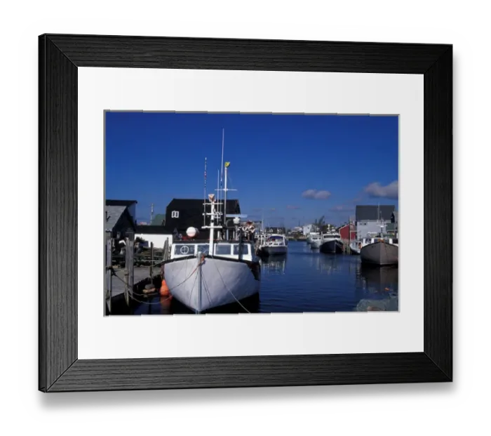 Framed Print : North America, Canada, Nova Scotia, Eastern Passage, Cape Island fishing boats Framed Print : North America, Canada, Nova Scotia, Eastern Passage, Cape Island fishing boats