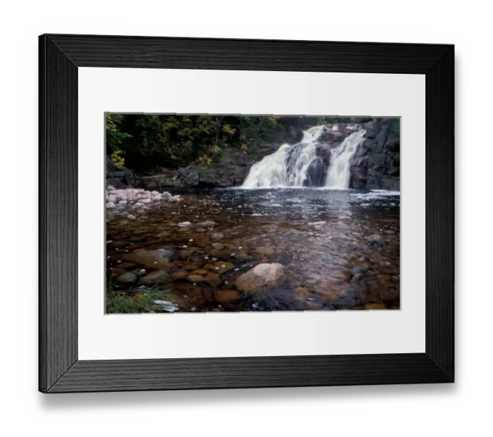 Framed Print : North America, Canada, Nova Scotia, Cape Breton, Cabot Trail, waterfalls Framed Print : North America, Canada, Nova Scotia, Cape Breton, Cabot Trail, waterfalls