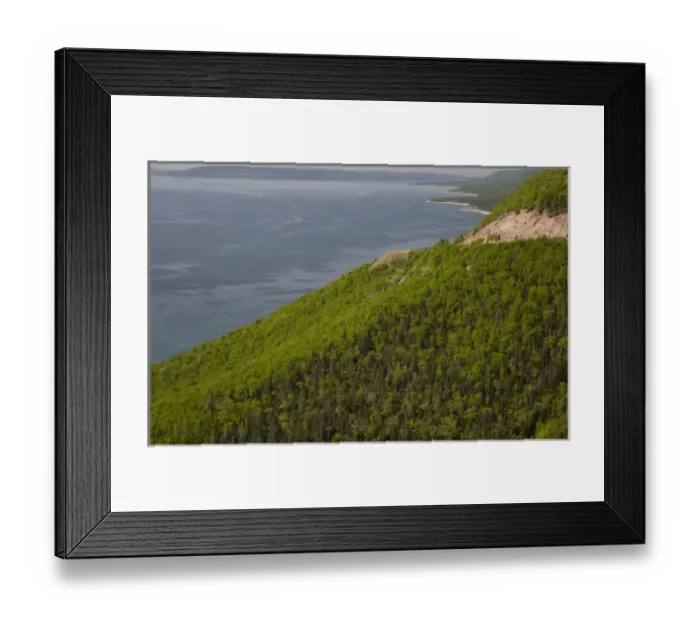 Framed Print : North America, Canada, Nova Scotia, Cape Breton, Cabot Trail, Coastline