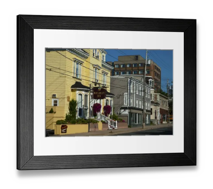 Framed Print : North America, Canada, Nova Scotia, Halifax downtown streetscene Framed Print : North America, Canada, Nova Scotia, Halifax downtown streetscene