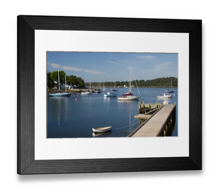 Framed Print : North America, Canada, Nova Scotia, Chester harbor wharf and boats Framed Print : North America, Canada, Nova Scotia, Chester harbor wharf and boats
