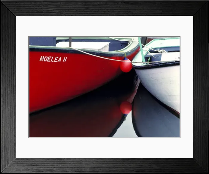 Framed Print : Canada, Nova Scotia, Canso. Two small boats are moored together at the Canso harbor in Nova Scotia Framed Print : Canada, Nova Scotia, Canso. Two small boats are moored together at the Canso harbor in Nova Scotia