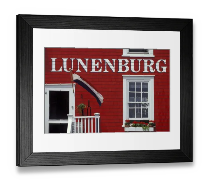 Framed Print : NA, Canada, Nova Scotia, Lunenburg Multi-colored harborfront buildings Framed Print : NA, Canada, Nova Scotia, Lunenburg Multi-colored harborfront buildings