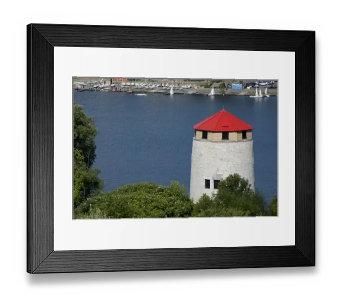 Framed Print : Ontario, Canada, Kingston. Fort Henry, National Historic Site of Canada, UNESCO