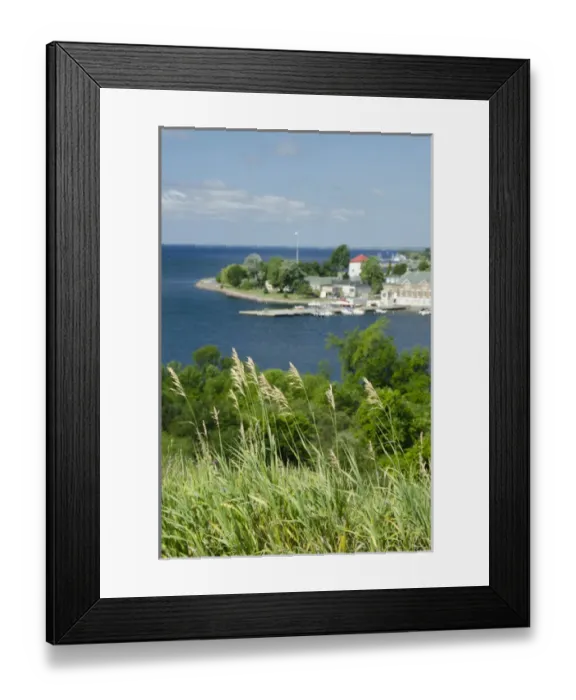 Framed Print : Ontario, Canada, Kingston. View of Royal Military College (aka RMC) & Fort Frederick Framed Print : Ontario, Canada, Kingston. View of Royal Military College (aka RMC) & Fort Frederick