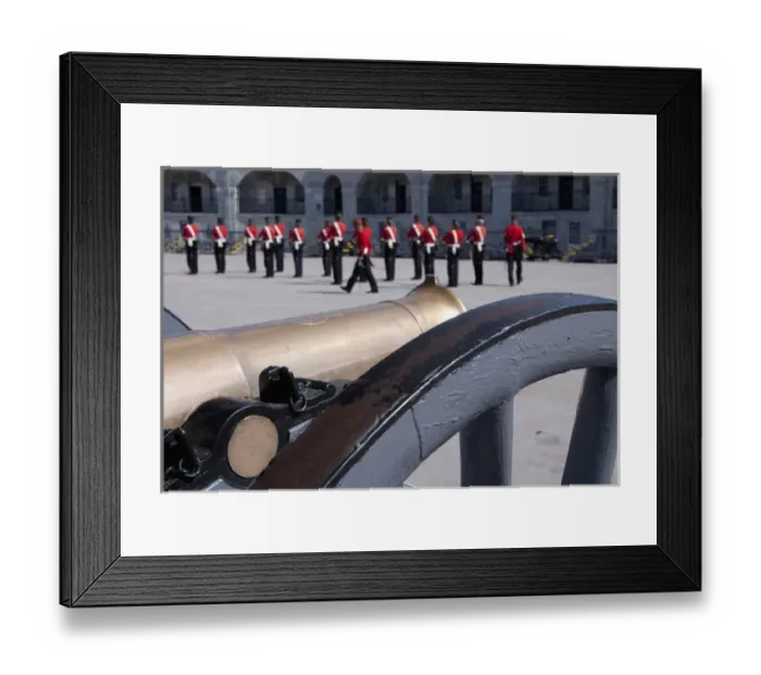 Framed Print : Ontario, Canada, Kingston. Fort Henry, National Historic Site, UNESCO. Reenactment Framed Print : Ontario, Canada, Kingston. Fort Henry, National Historic Site, UNESCO. Reenactment