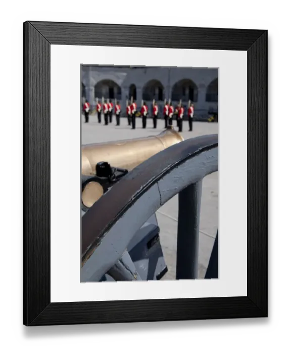 Framed Print : Ontario, Canada, Kingston. Fort Henry, National Historic Site, UNESCO. Reenactment Framed Print : Ontario, Canada, Kingston. Fort Henry, National Historic Site, UNESCO. Reenactment
