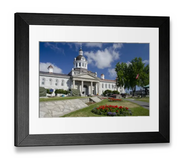Framed Print : Ontario, Canada, Kingston. Kingston City Hall, considered one of the finest 19th Framed Print : Ontario, Canada, Kingston. Kingston City Hall, considered one of the finest 19th
