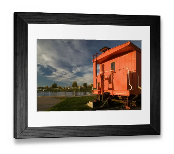 Framed Print : CANADA-Ontario-Thunder Bay: Prince Arthurs Landing Park  /  Lake Superior Old