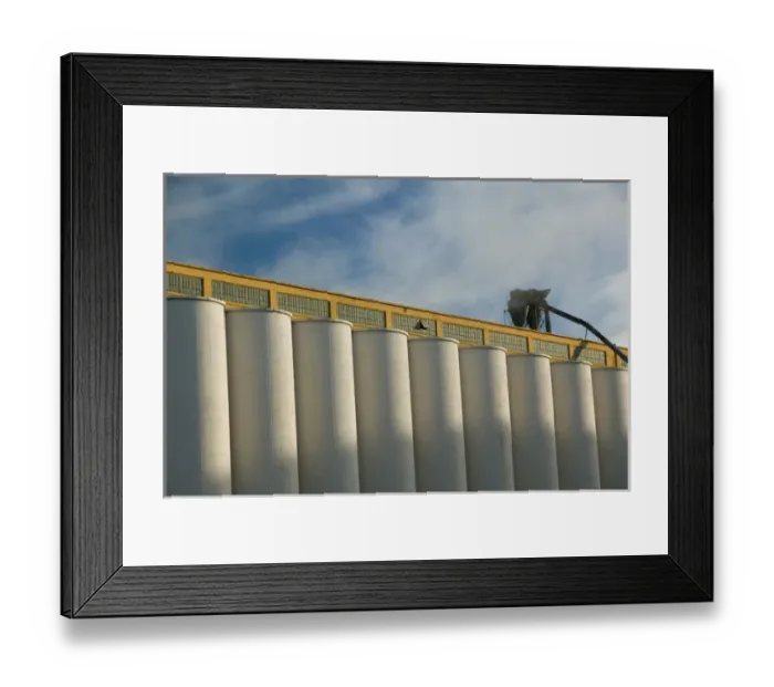 Framed Print : CANADA-Ontario-Thunder Bay: Keefer Shipping Terminal / Grain Elevator Framed Print : CANADA-Ontario-Thunder Bay: Keefer Shipping Terminal / Grain Elevator