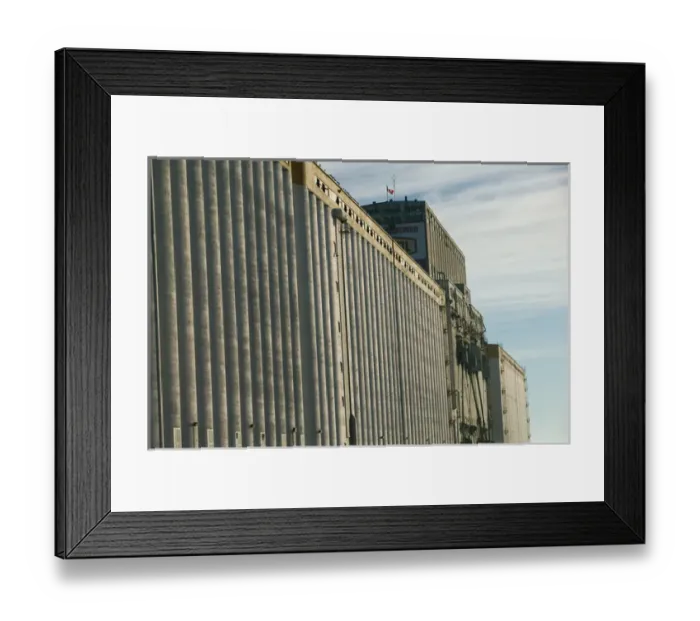 Framed Print : CANADA-Ontario-Thunder Bay: Keefer Shipping Terminal / Grain Elevator Framed Print : CANADA-Ontario-Thunder Bay: Keefer Shipping Terminal / Grain Elevator