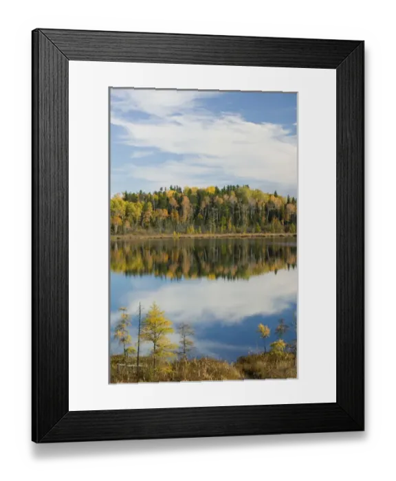 Framed Print : CANADA-Ontario-Kashabowie: Kashabowie Lake / Autumn Framed Print : CANADA-Ontario-Kashabowie: Kashabowie Lake / Autumn