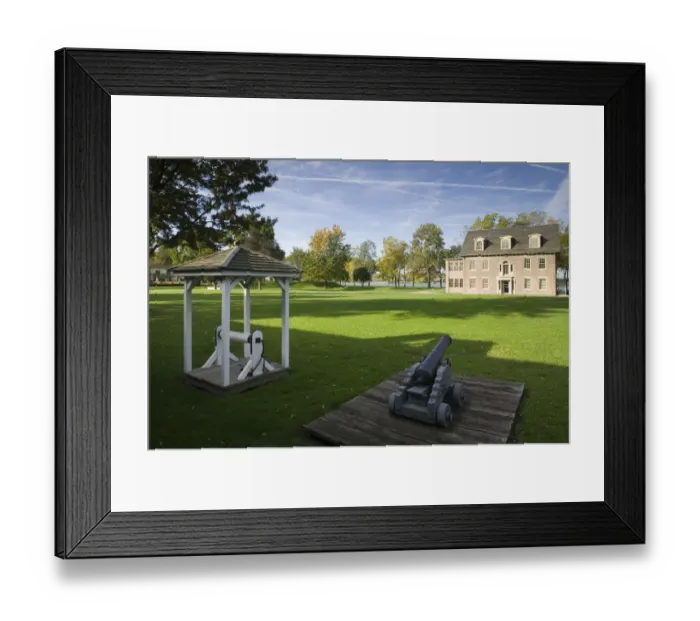 Framed Print : CANADA-Ontario-Amherstburg: Fort Malden National Historic Site-War of 1812 English Framed Print : CANADA-Ontario-Amherstburg: Fort Malden National Historic Site-War of 1812 English