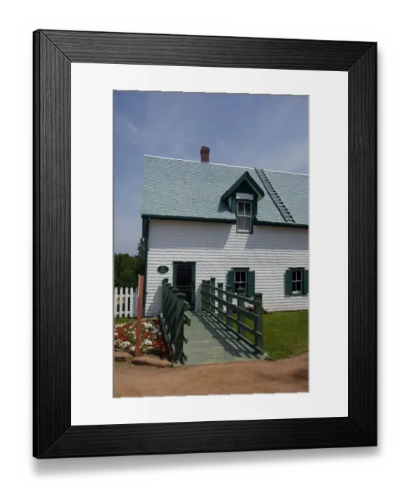 Framed Print : Canada, Prince Edward Island. Green Gables NP. Setting for L. M. Montgomerys classic fiction