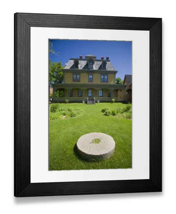 Framed Print : Canada, Prince Edward Island, Charlottetown. Beaconsfield Historic House