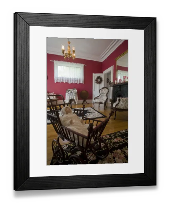 Framed Print : Canada, Prince Edward Island, Charlottetown. Front room of the Fitzroy Hall Inn Framed Print : Canada, Prince Edward Island, Charlottetown. Front room of the Fitzroy Hall Inn