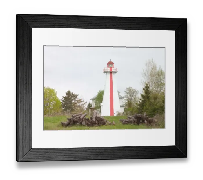 Framed Print : NA, Canada, Prince Edward Island. St. Andrews lighthouse