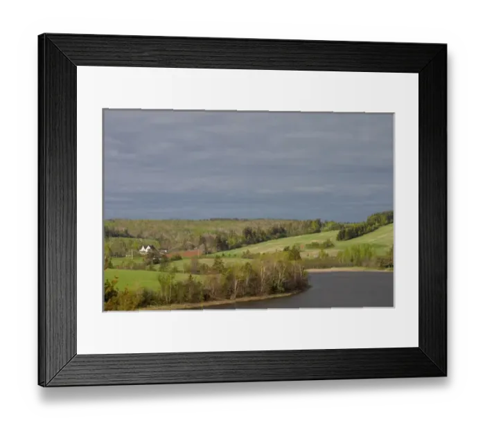 Framed Print : NA, Canada, Prince Edward Island. Countryside near New Glascow Framed Print : NA, Canada, Prince Edward Island. Countryside near New Glascow