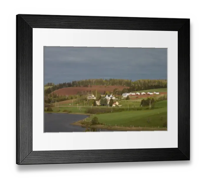 Framed Print : NA, Canada, Prince Edward Island. Countryside near New Glascow Framed Print : NA, Canada, Prince Edward Island. Countryside near New Glascow