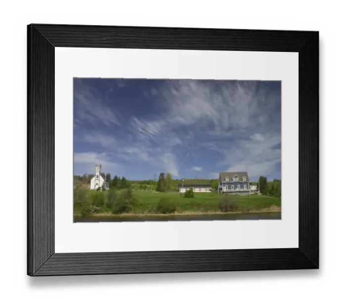 Framed Print : NA, Canada, Prince Edward Island. Countryside near New Glascow Framed Print : NA, Canada, Prince Edward Island. Countryside near New Glascow