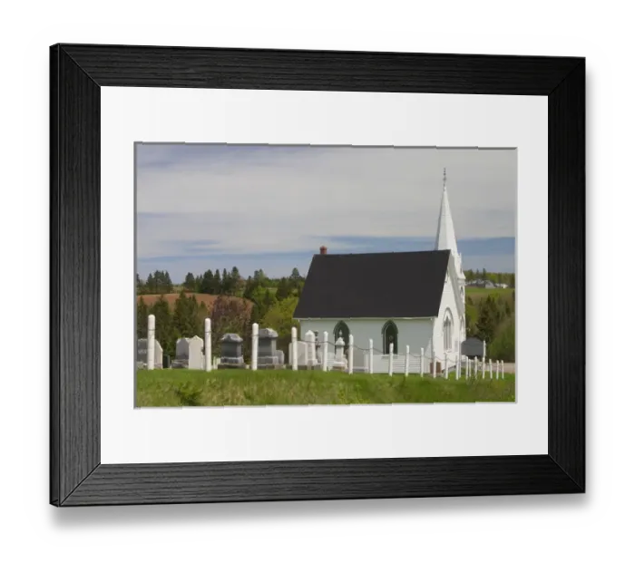 Framed Print : NA, Canada, Prince Edward Island, Wheatley River. Wheatley River United Church Framed Print : NA, Canada, Prince Edward Island, Wheatley River. Wheatley River United Church