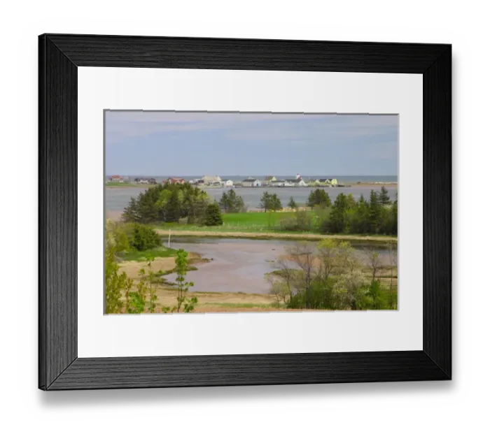 Framed Print : NA, Canada, Prince Edward Island. North Rustico harbour Framed Print : NA, Canada, Prince Edward Island. North Rustico harbour