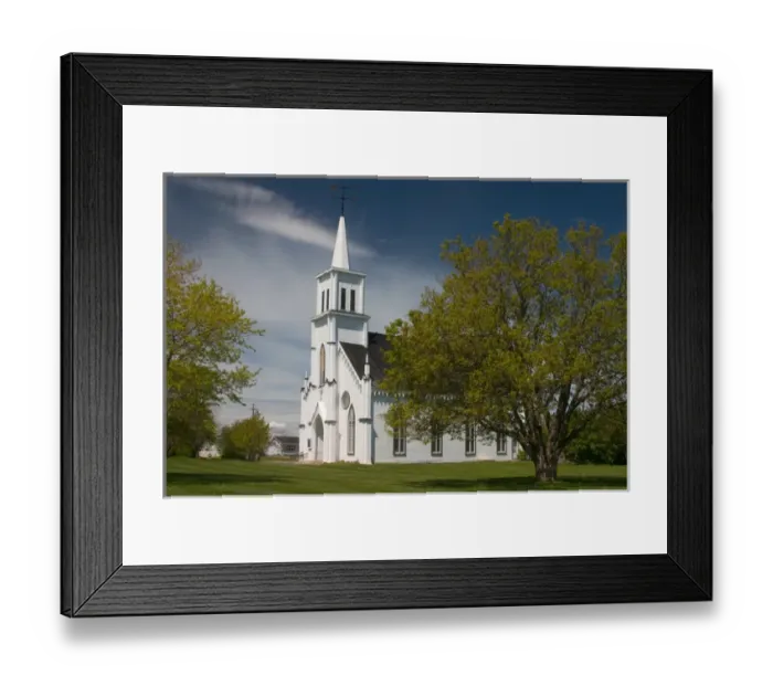 Framed Print : NA, Canada, Prince Edward Island. Malpeque United Church Framed Print : NA, Canada, Prince Edward Island. Malpeque United Church