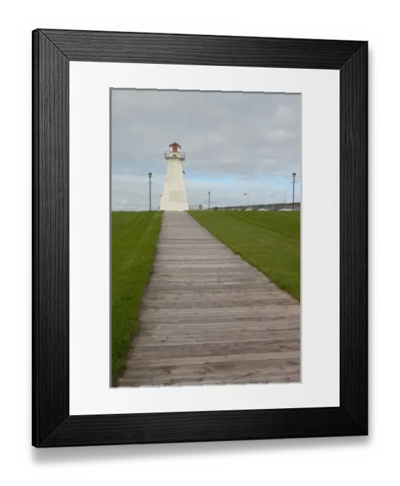 Framed Print : NA, Canada, Prince Edward Island. Borden-Carleton lighthouse Framed Print : NA, Canada, Prince Edward Island. Borden-Carleton lighthouse