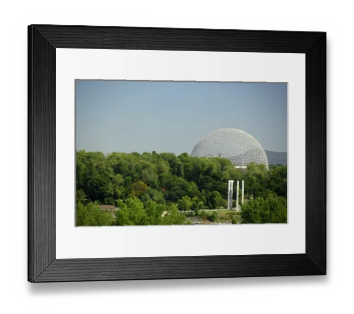 Framed Print : Canada, Quebec, Montreal. St. Helene Island, Expo 67 Biosphere. IMAGE RESTRICTED Framed Print : Canada, Quebec, Montreal. St. Helene Island, Expo 67 Biosphere. IMAGE RESTRICTED
