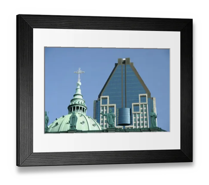 Framed Print : Canada, Quebec, Montreal. Mary Queen of the World cathedral (aka Cathedrale Marie-Reine-du-Monde) Framed Print : Canada, Quebec, Montreal. Mary Queen of the World cathedral (aka Cathedrale Marie-Reine-du-Monde)