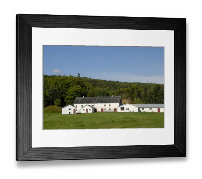 Framed Print : Canada, Quebec, Charlevoix region. Economuseum, Laiterie Charlevoix (historic dairy farm) Framed Print : Canada, Quebec, Charlevoix region. Economuseum, Laiterie Charlevoix (historic dairy farm)