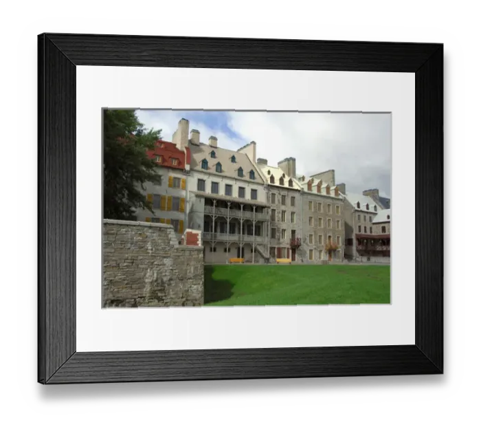 Framed Print : Canada, Quebec, Quebec City. Old Quebec, historic architecture. IMAGE RESTRICTED Framed Print : Canada, Quebec, Quebec City. Old Quebec, historic architecture. IMAGE RESTRICTED