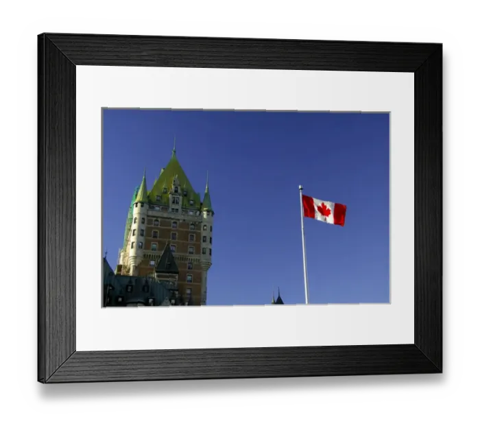 Framed Print : Canada, Quebec, Quebec City. Fairmont Chateau Frontenac. IMAGE RESTRICTED: Not available Framed Print : Canada, Quebec, Quebec City. Fairmont Chateau Frontenac. IMAGE RESTRICTED: Not available