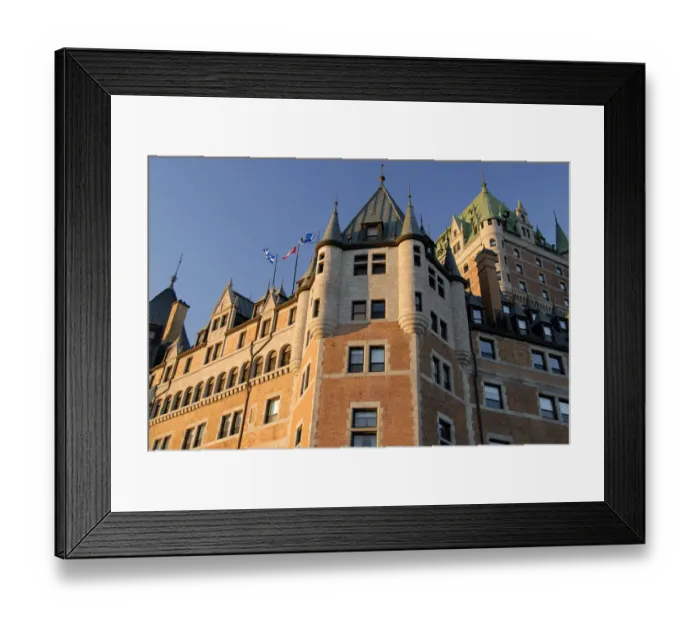 Framed Print : Canada, Quebec, Quebec City. Fairmont Chateau Frontenac. IMAGE RESTRICTED: Not available Framed Print : Canada, Quebec, Quebec City. Fairmont Chateau Frontenac. IMAGE RESTRICTED: Not available