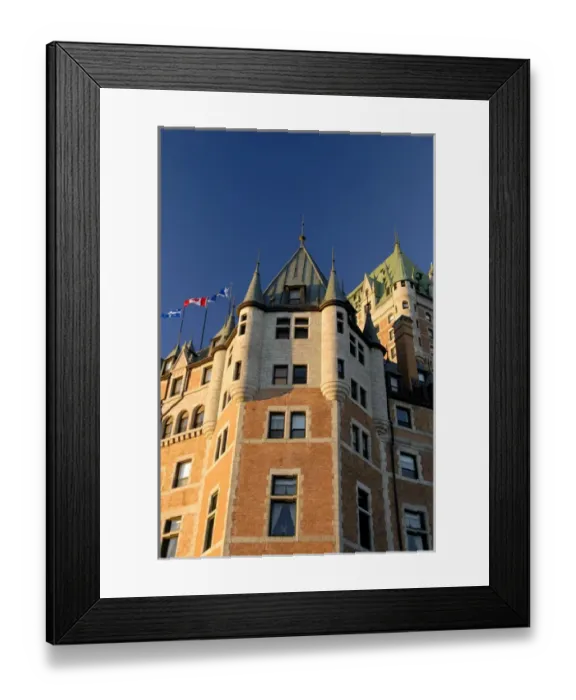 Framed Print : Canada, Quebec, Quebec City. Fairmont Chateau Frontenac. IMAGE RESTRICTED: Not available Framed Print : Canada, Quebec, Quebec City. Fairmont Chateau Frontenac. IMAGE RESTRICTED: Not available