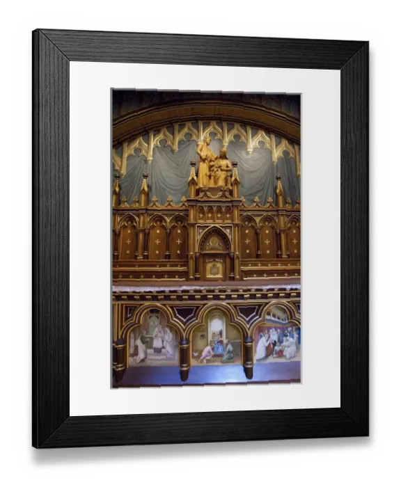 Framed Print : Canada, Quebec, Montreal, Basilique Notre-Dame-de-Montreal (aka Notre Dame Basilica) Framed Print : Canada, Quebec, Montreal, Basilique Notre-Dame-de-Montreal (aka Notre Dame Basilica)