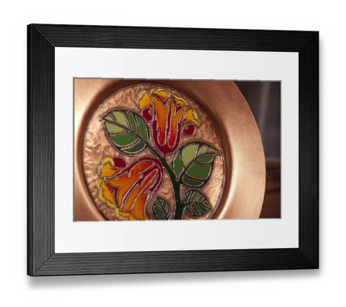 Framed Print : Canada, Quebec, Albert Gilles Cuivres D Art (aka Economuseum of Copper Art) Framed Print : Canada, Quebec, Albert Gilles Cuivres D Art (aka Economuseum of Copper Art)