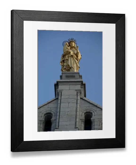 Framed Print : Canada, Quebec, Saint-Anne-de-Beaupre (aka Saint Anne Basillica) famous pilgrimage site