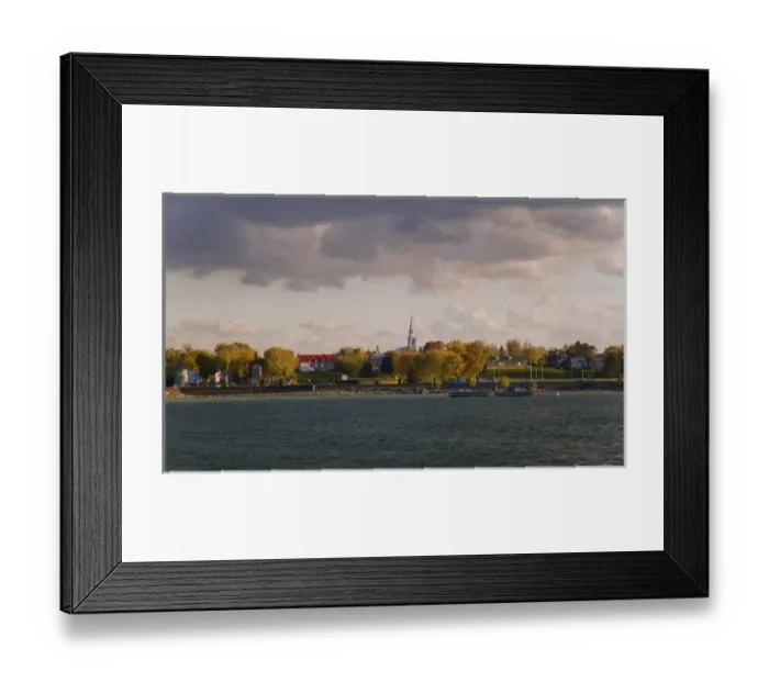 Framed Print : Sailing down The St. Lawrence River towards Montreal Framed Print : Sailing down The St. Lawrence River towards Montreal