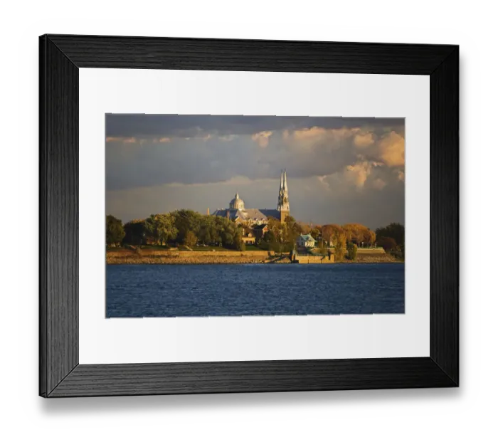 Framed Print : Sailing down The St. Lawrence River towards Montreal Framed Print : Sailing down The St. Lawrence River towards Montreal