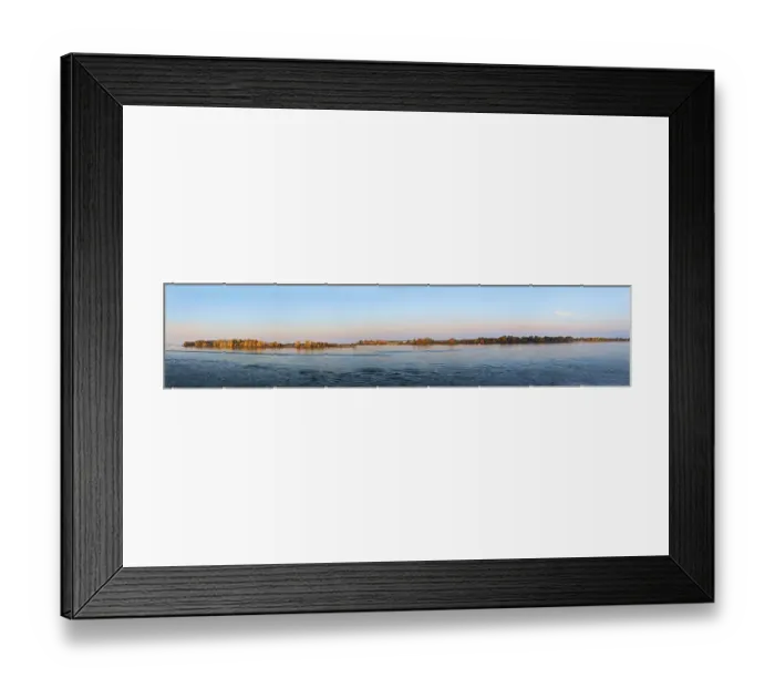 Framed Print : A pan view of the sights on the St. Lawarence River Framed Print : A pan view of the sights on the St. Lawarence River