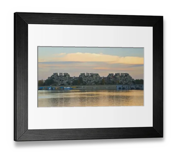 Framed Print : Sights of Montreal, the view of Habitat 67 living experience Framed Print : Sights of Montreal, the view of Habitat 67 living experience