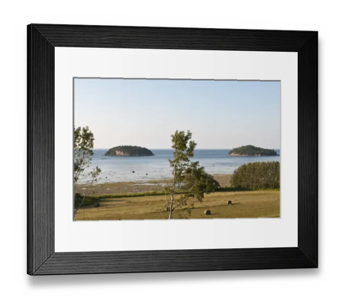Framed Print : Quebec, Canada. Coastline near Le Bic Framed Print : Quebec, Canada. Coastline near Le Bic