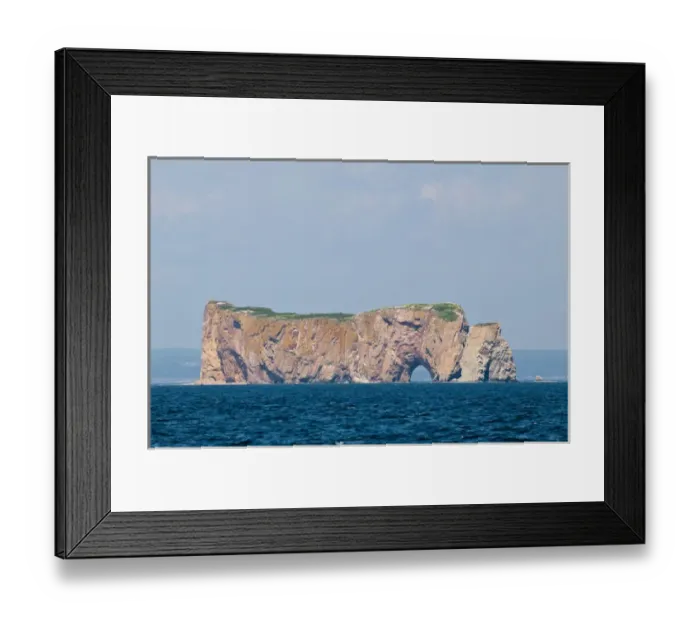 Framed Print : Quebec, Canada. Rocher Perce (Perce Rock) Framed Print : Quebec, Canada. Rocher Perce (Perce Rock)