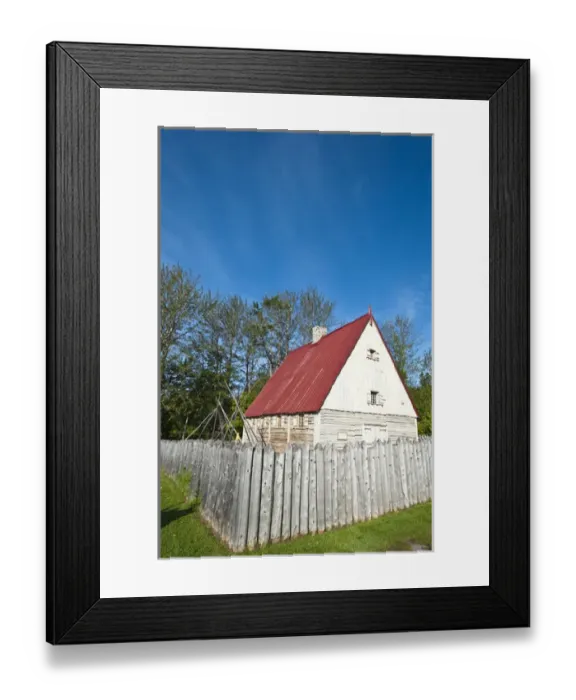 Framed Print : Quebec, Canada. The Chauvin Trading Post, Tadoussac Framed Print : Quebec, Canada. The Chauvin Trading Post, Tadoussac