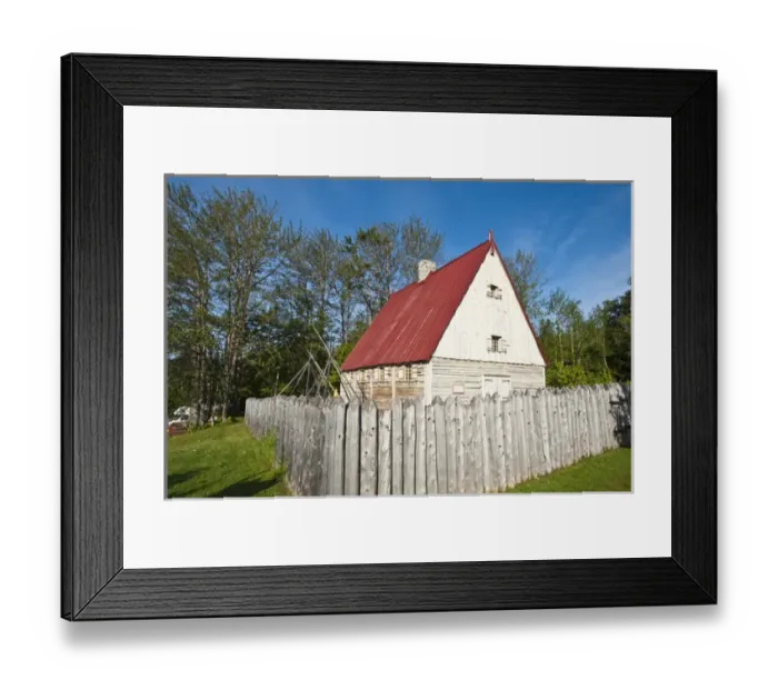 Framed Print : Quebec, Canada. The Chauvin Trading Post, Tadoussac Framed Print : Quebec, Canada. The Chauvin Trading Post, Tadoussac