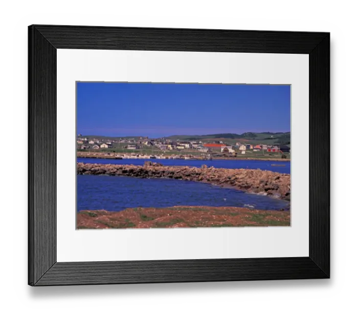Framed Print : Canada, Quebec, Magdalen Islands, L Etang-du-Nord Framed Print : Canada, Quebec, Magdalen Islands, L Etang-du-Nord