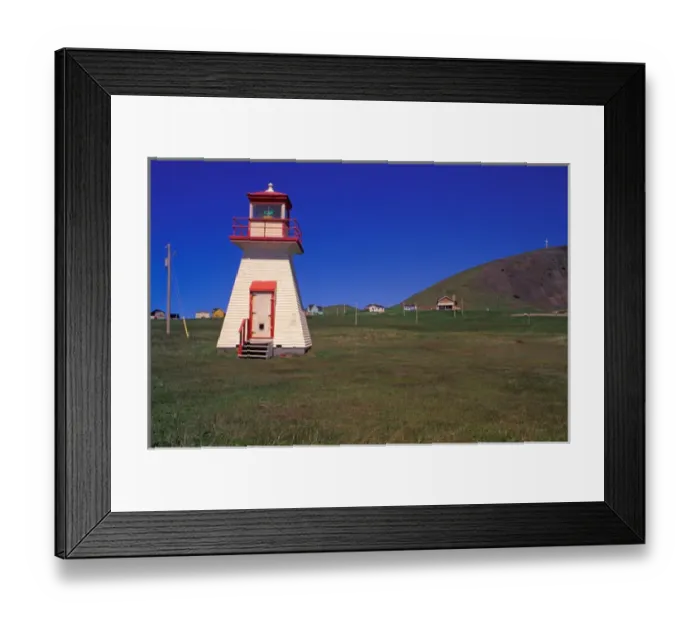 Framed Print : Canada, Quebec, Magdalen Islands, Cap Alright