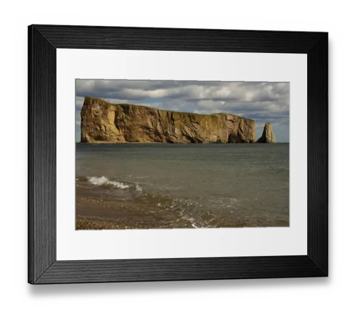 Framed Print : North America, Canada, Quebec, Gaspe Bay, Perce Rock Framed Print : North America, Canada, Quebec, Gaspe Bay, Perce Rock