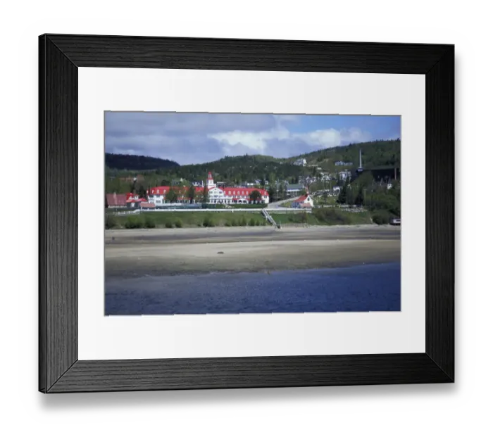 Framed Print : North America, Canada, Quebec, Tadoussac